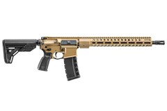 a gun with a scope