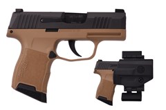 LIPSEY'S EXCLUSIVE SIG SAUER P365 9mm 
Item #: SI3659BXR3VP / MFG Model #: 365-9-BXR3-VP / UPC: 798681615797
P365 9MM BK/FDE 10+1 XRAY PCK 365-9-BXR3-VP  VALUE PACK