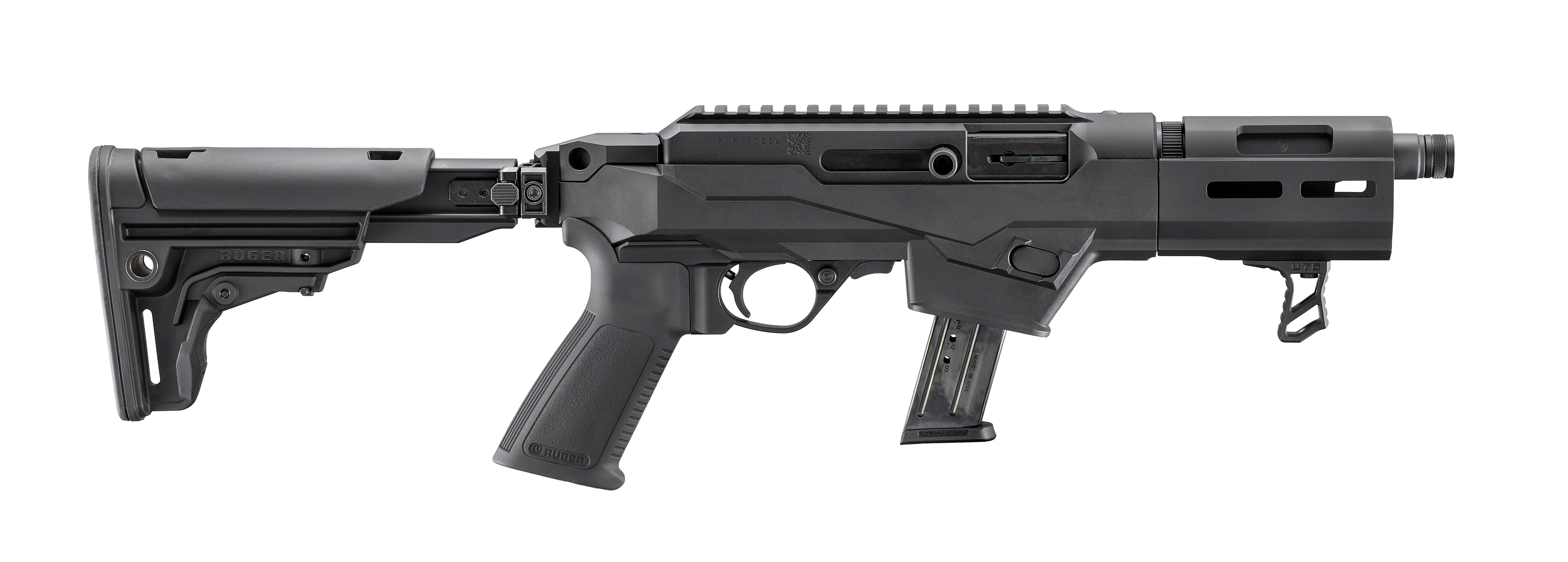 Ruger PC Carbine SBR Semi-automatic Short Barreled Rifle 9MM 6.5" Cold
