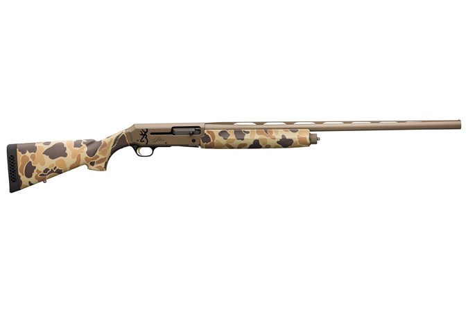 Browning Silver Field Camo FDE 12 Gauge Shotgun