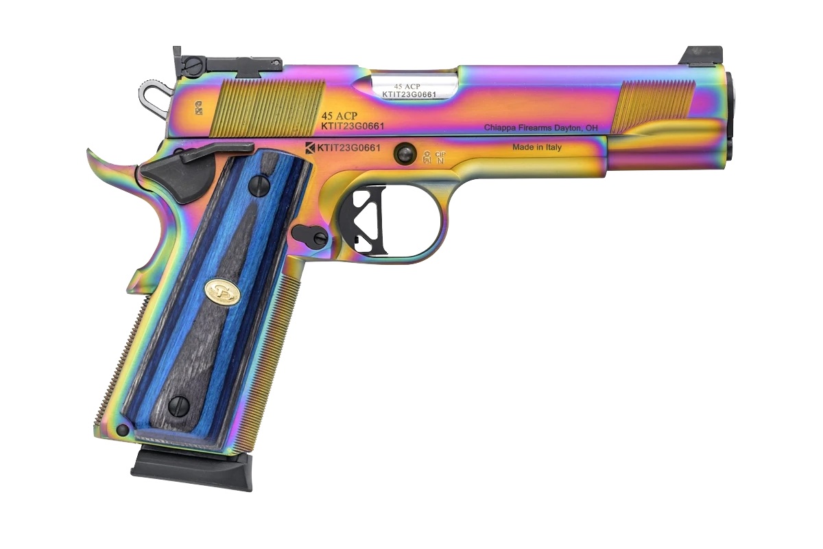 Chiappa 1911 EMPIRE GRADE 45ACP 5" FS 8RD NEBULA - Chiappa Firearms - 45 ACP