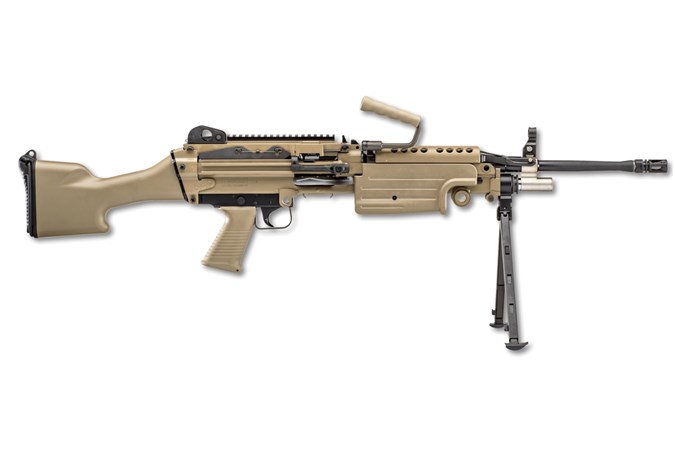 SCAR Rifle done in MagPul FDE and Troy Coyote Tan by Web User