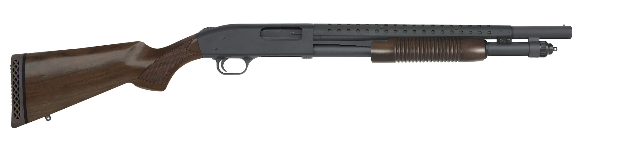 Mossberg 52151 590 Retrograde 12 Gauge 18.5" Parkerized Shotgun-img-0
