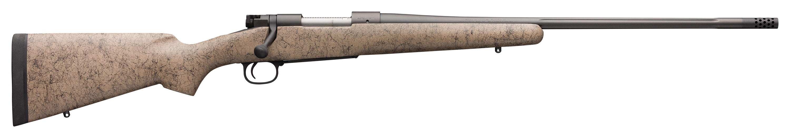 Winchester 535240299 Model 70 Extreme Sporter MB 6.8 Western 24" Matte Blued Rifle