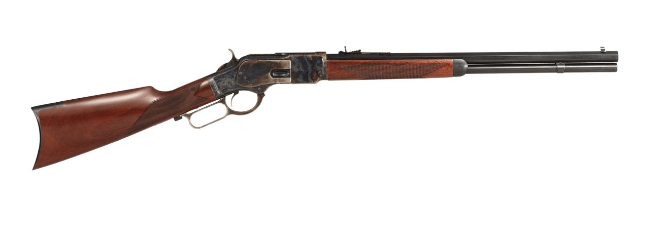 Taylor's & Company 550220DE 1873 Rifle 357 Mag/38 Spl 20" Blued Lever Action