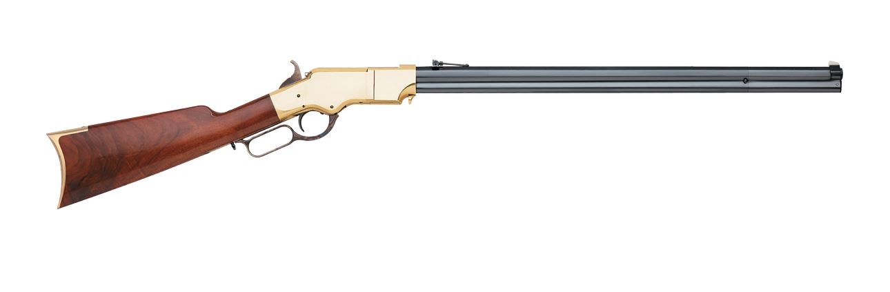 Taylors & Company 1860 Henry Lever Action 45 Colt (LC) 24.25" Walnut Brass - Taylor's & Company - 45 COLT (LONG COLT)