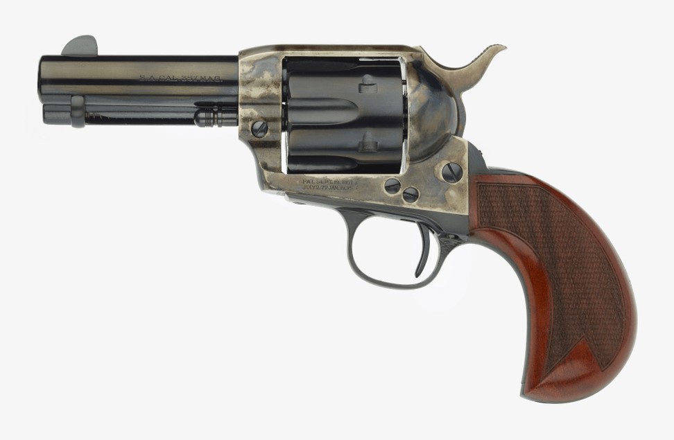 Taylor's & Company 555133DE 1873 Cattleman 45 Colt 3.5" Blued Revolver - Taylor's & Company - 45 COLT