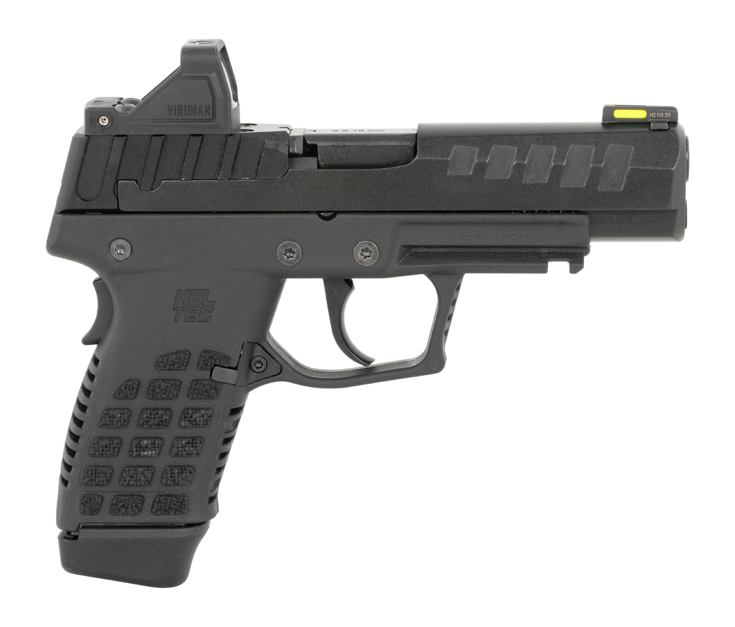 Keltec Arms P15BLKOPTIC 9mm 4-in W/VIR 15R BLK