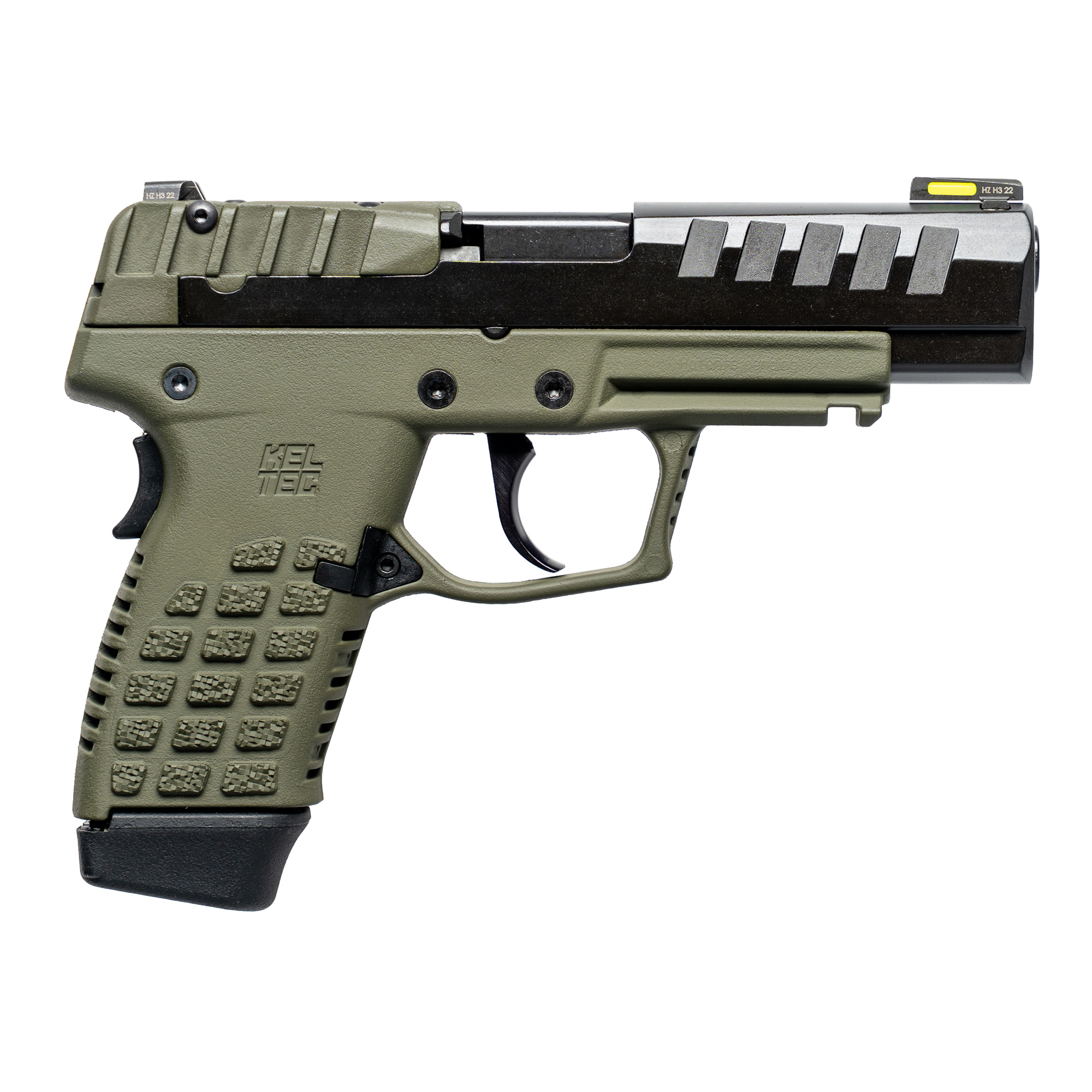 P15 9MM 10+1 BLK/GRN CA