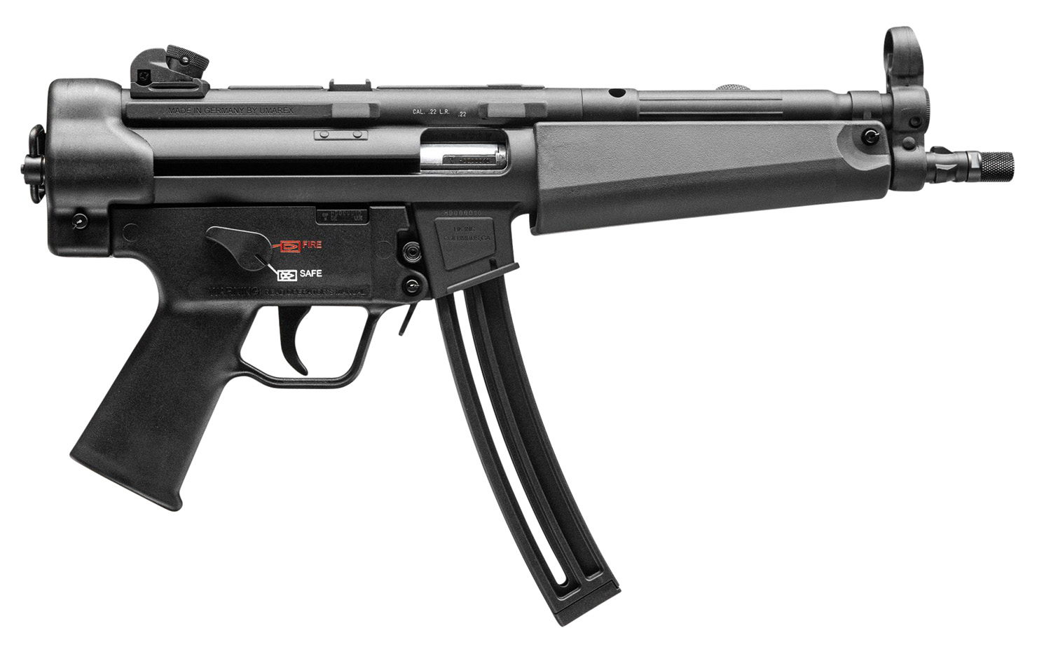 HECKLER & KOCH MP5 HGA .22 LR 8.5" Matte Black