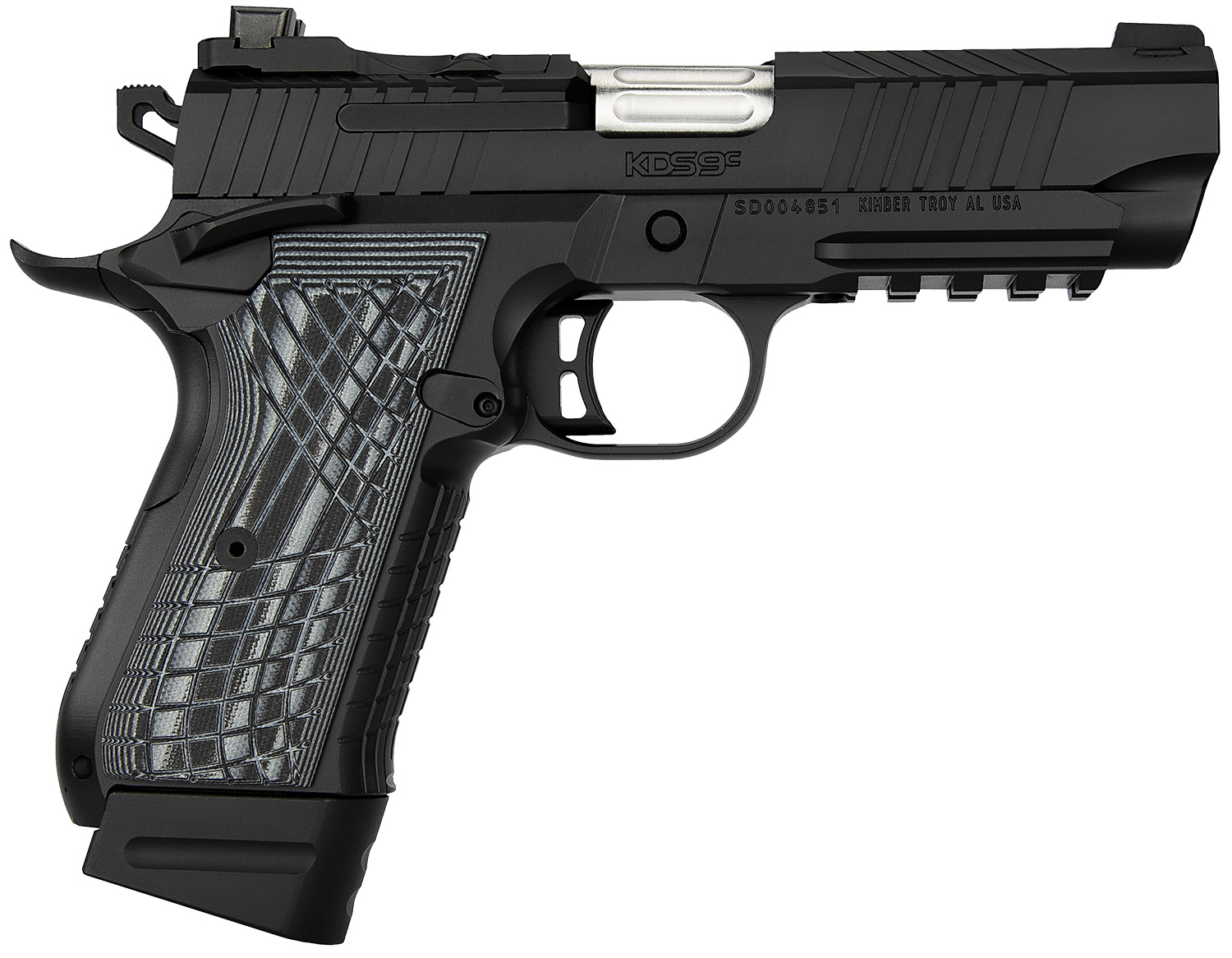 Kimber KDS9C 9mm 4" Black 15+1 RL Ns# Semi-Auto Pistol