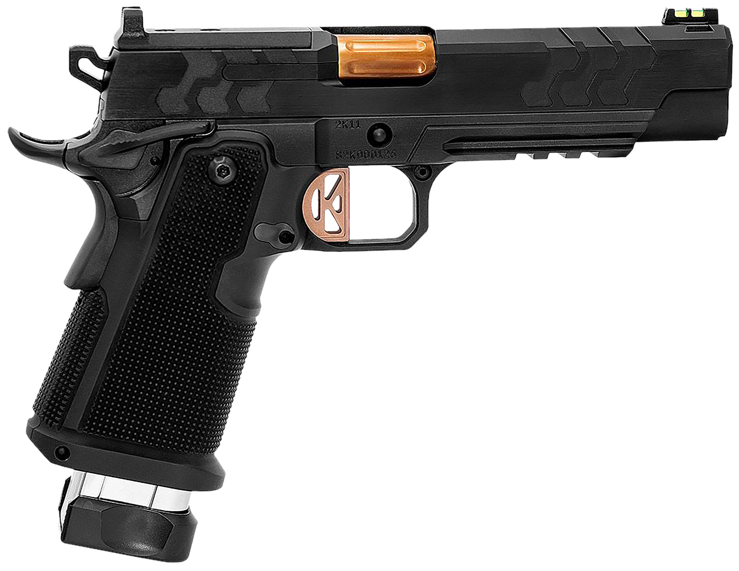 2K11 45ACP BLK/BLK 13+1 OR