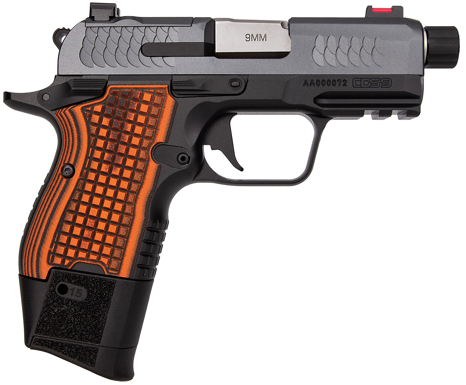 Kimber CDS9 TFS 9MM GY/BK 15+1 OR TB