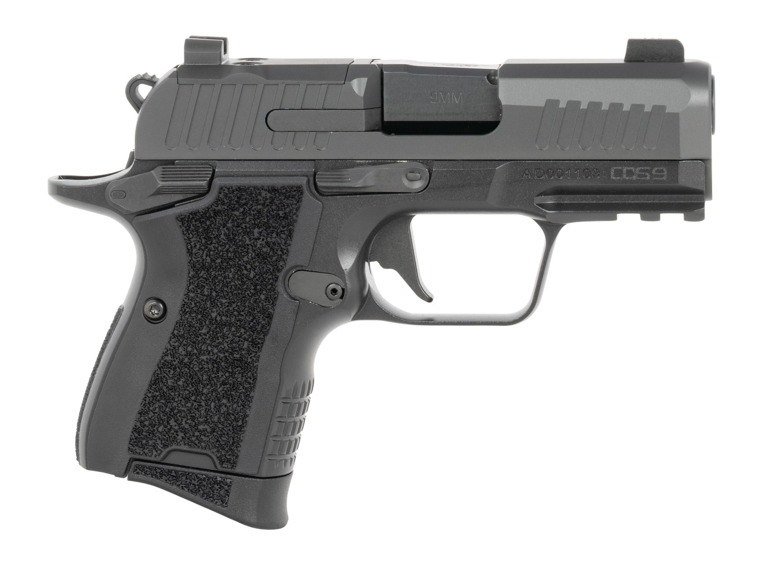 CDS9 9MM BLK/BLK 10+1 OR