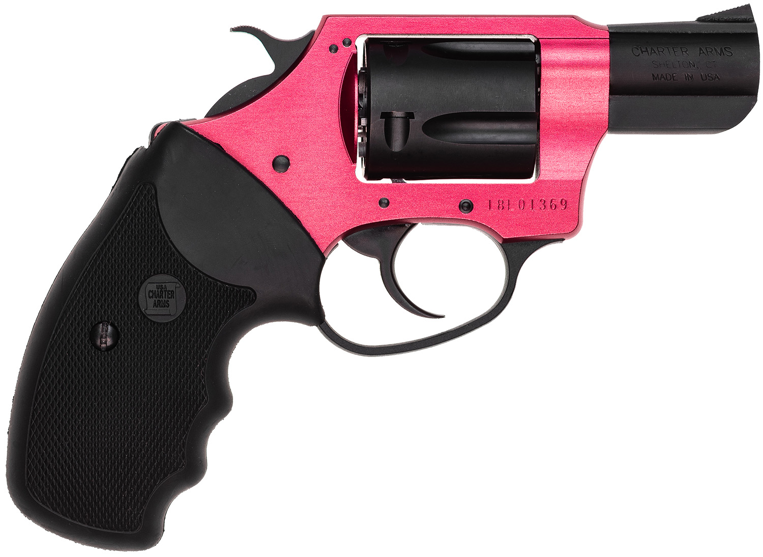 Charter Arms UNDERCOVER LITE 38S RED/BLK 2"