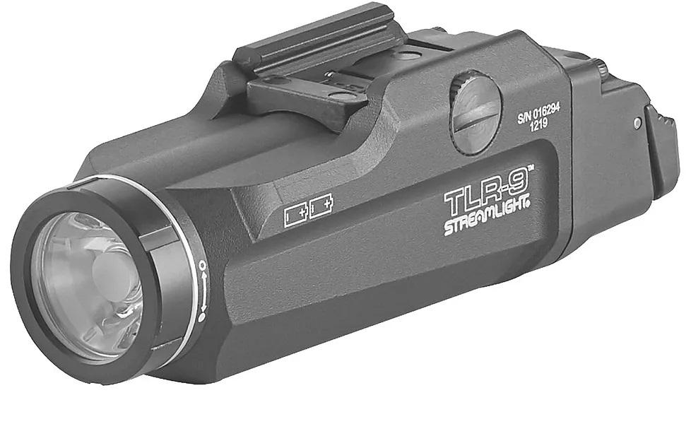 TLR-9 FLEX 1000LM LOPRO BLK LOW PROFILE RAIL MOUNTED LIGHT
