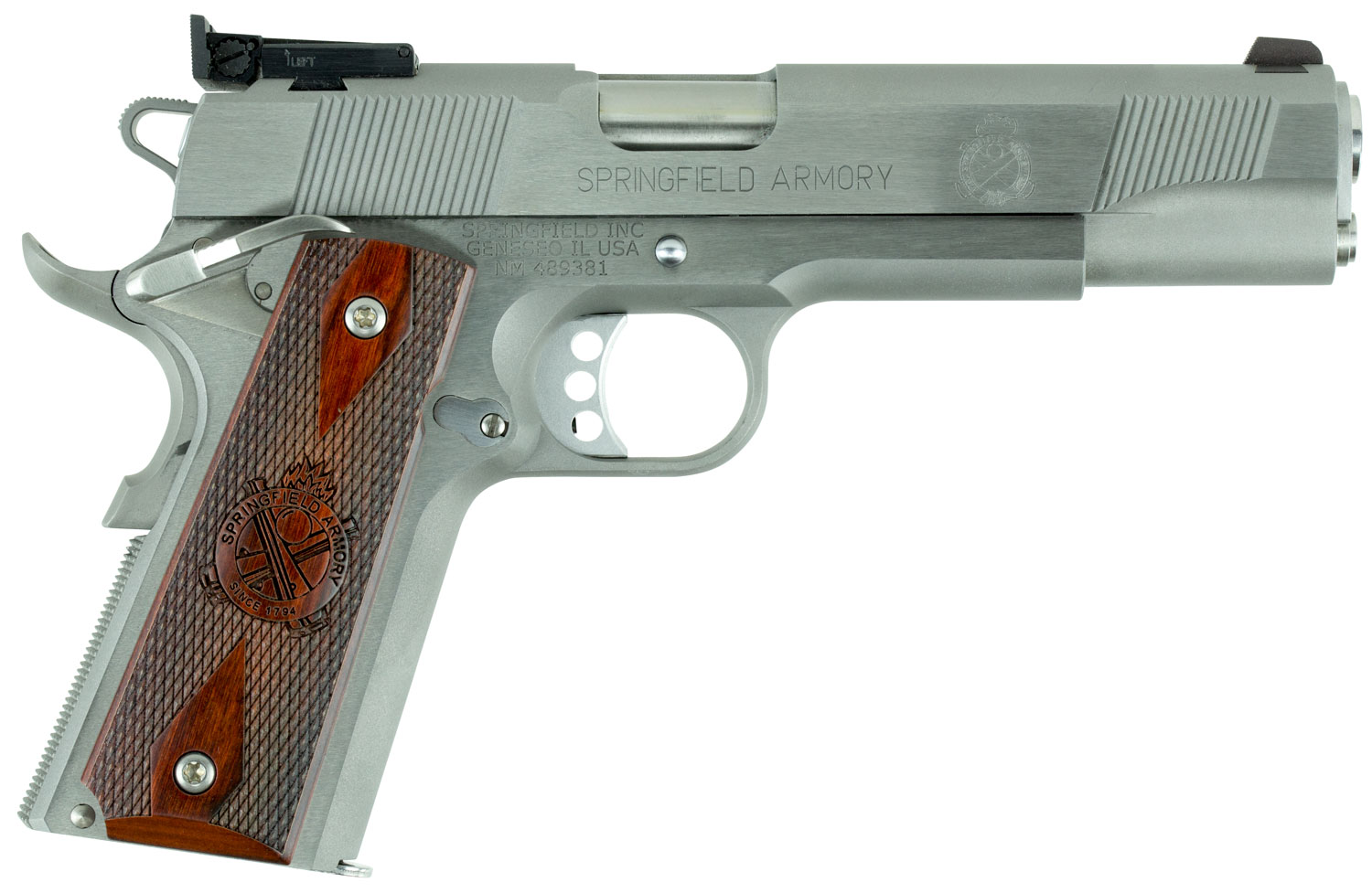 Springfield Armory Target Stainless — 1911 45ACP TRGT SS/WD 5"