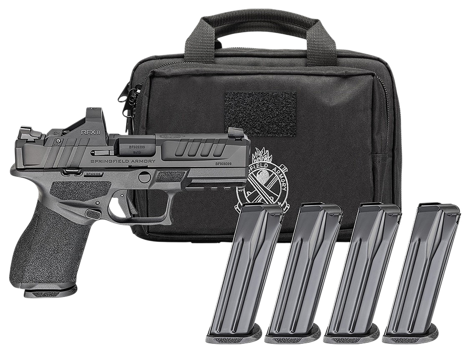 ECHELON 9MM CA BLK 4 GP