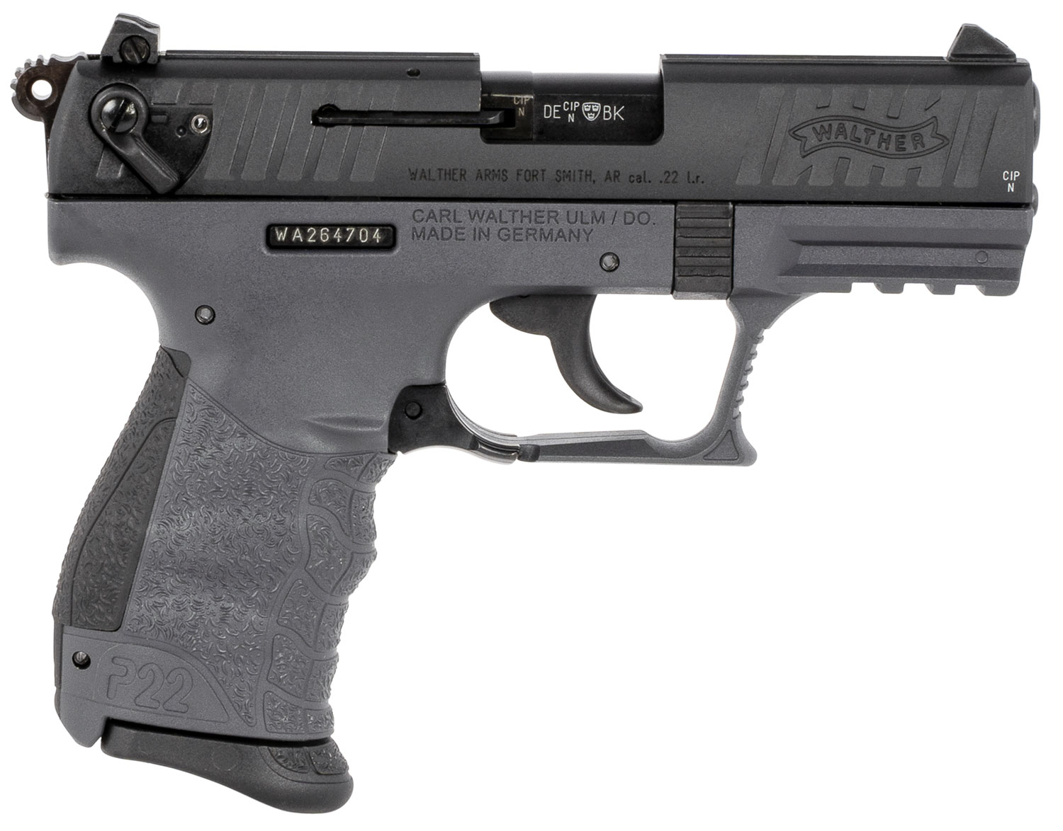 P22Q 22LR 10+1 3.4 TUNGSTEN #