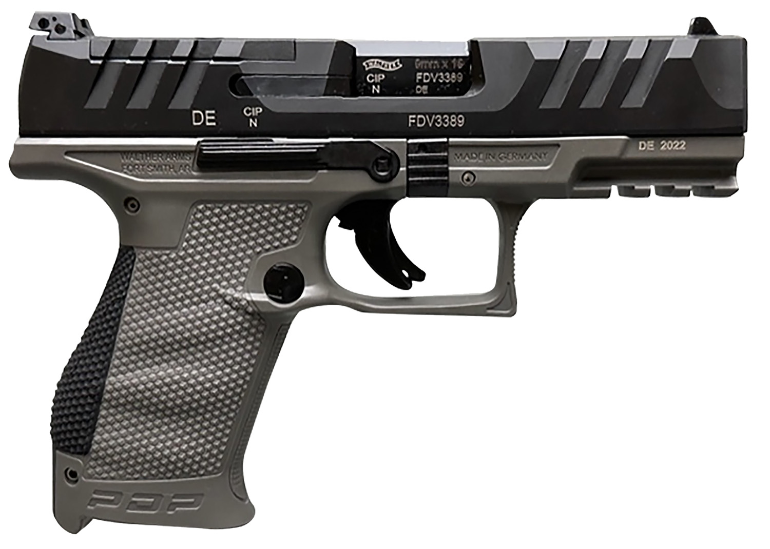 Walther Arms PDP Compact — PDP 9MM CPT 4" BLK/GRY OR 15+1
