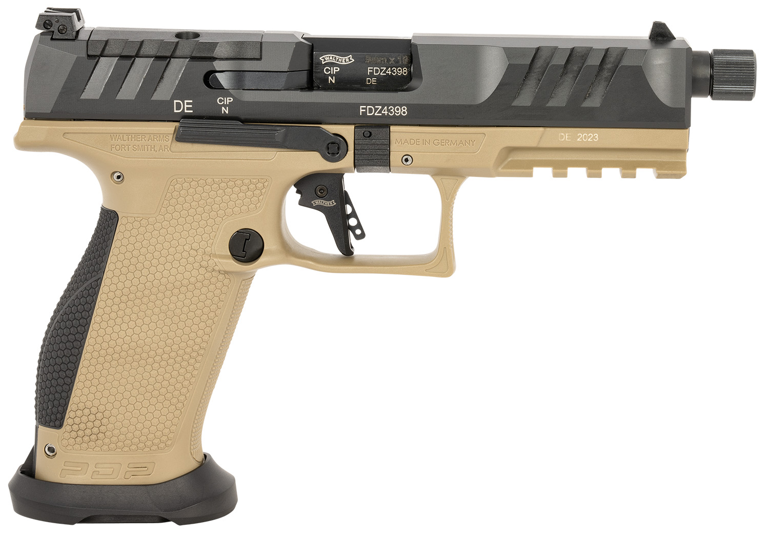 Walther Arms PDP PRO SD Full Size — PDP PRO SD 9MM FS 5.1" FDE OR