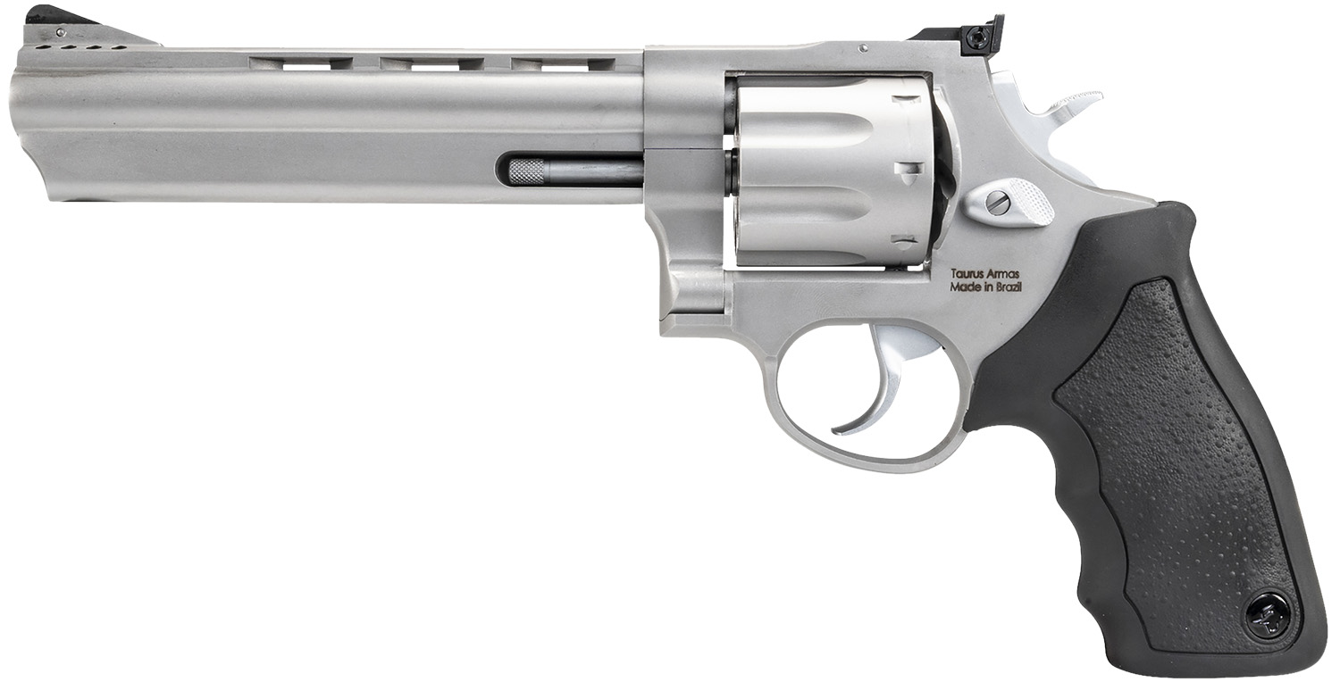 Taurus 608 357 Magnum 6.5 in. Matte Stainless 8-Shot Ported Revolver - Superb Range and Hunting Power 3 Taurus 608 357 Magnum 6.5 in. Matte Stainless 8-Shot Ported Revolver - Superb Range and Hunting Power - Image 3