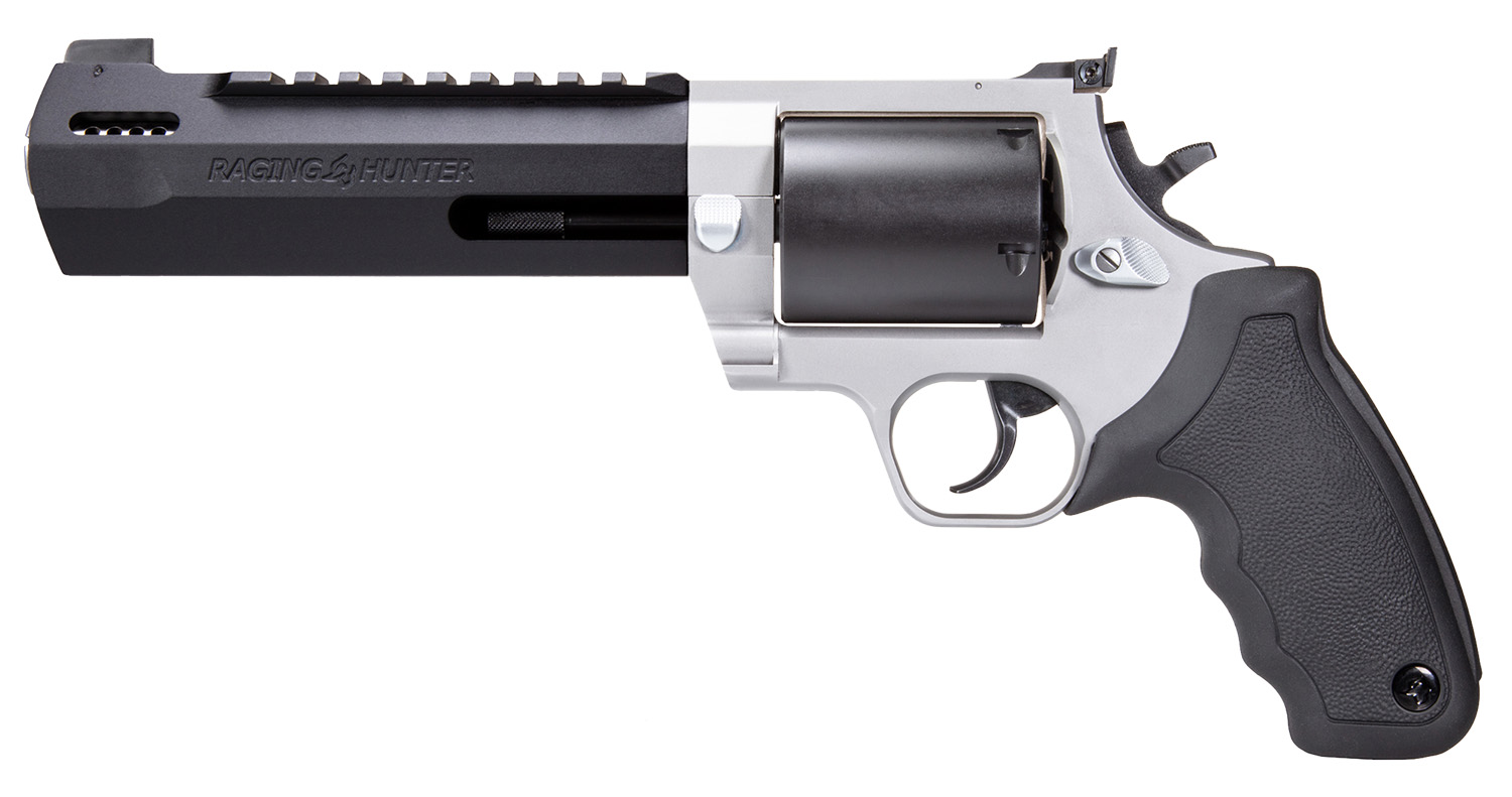 Taurus Raging Hunter 500 6.75 in. Two-Tone 5-Shot Revolver - Formidable Middleweight Hunter 3 Taurus Raging Hunter 500 6.75 in. Two-Tone 5-Shot Revolver - Formidable Middleweight Hunter - Image 3