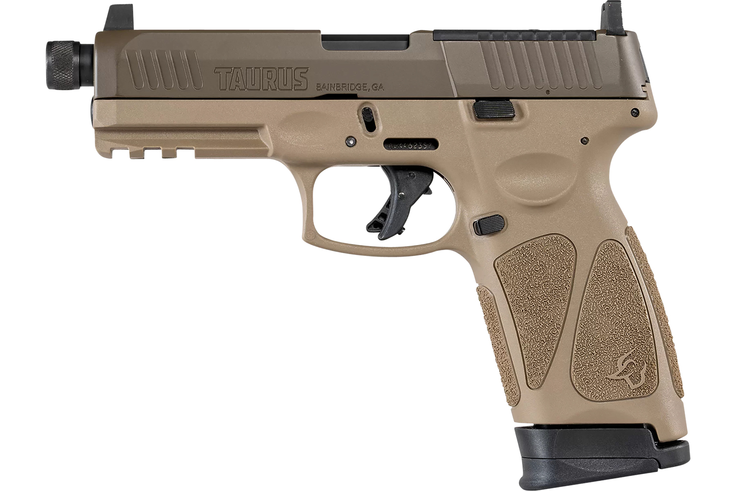 Taurus G3 Tactical TORO 9mm 4 in. Threaded FDE 10+1 Optic Ready - Superb Suppressor-Ready Build 2 Taurus G3 Tactical TORO 9mm 4 in. Threaded FDE 10+1 Optic Ready - Superb Suppressor-Ready Build - Image 2