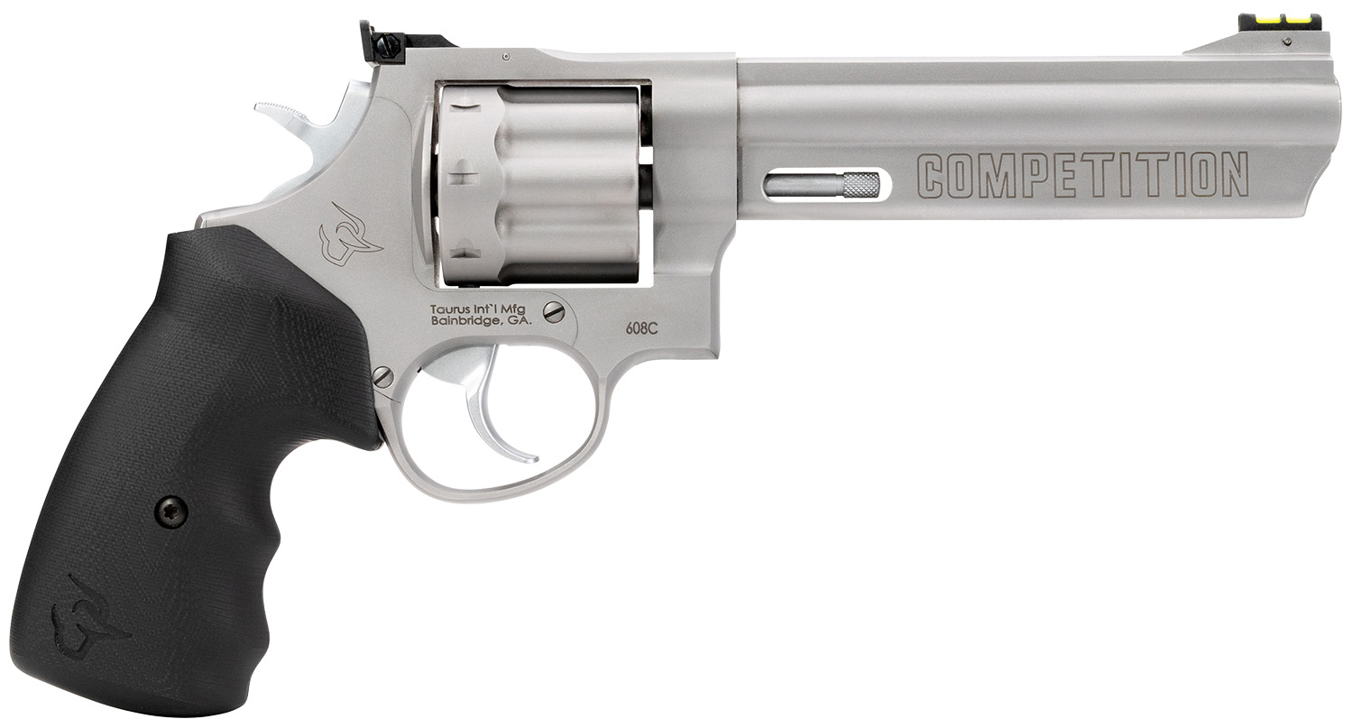 Taurus M608 Competition — 608 COMP 357MAG 6" SS 8RD