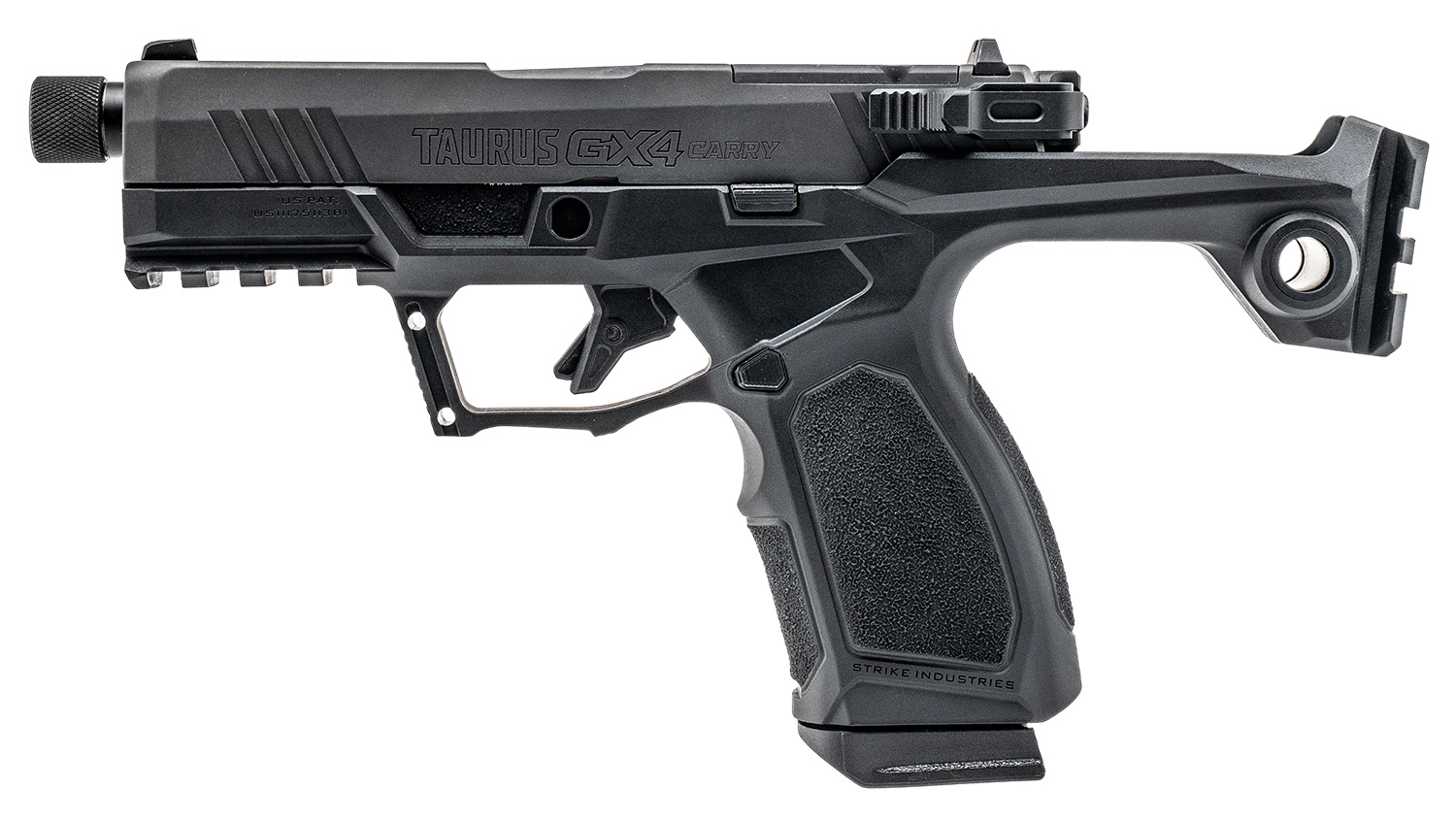 Taurus GX4 TORO Strike Industries 9mm 3.7 in. Threaded 15+1 Chassis Pistol - Superb Modular Build 2 Taurus GX4 TORO Strike Industries 9mm 3.7 in. Threaded 15+1 Chassis Pistol - Superb Modular Build - Image 2
