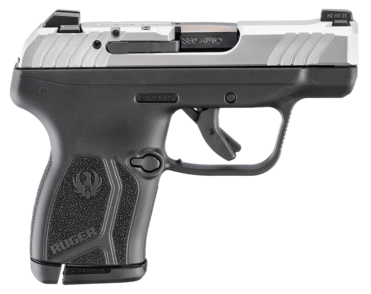 Ruger LCP MAX 380ACP SS/POLY SFTY CA