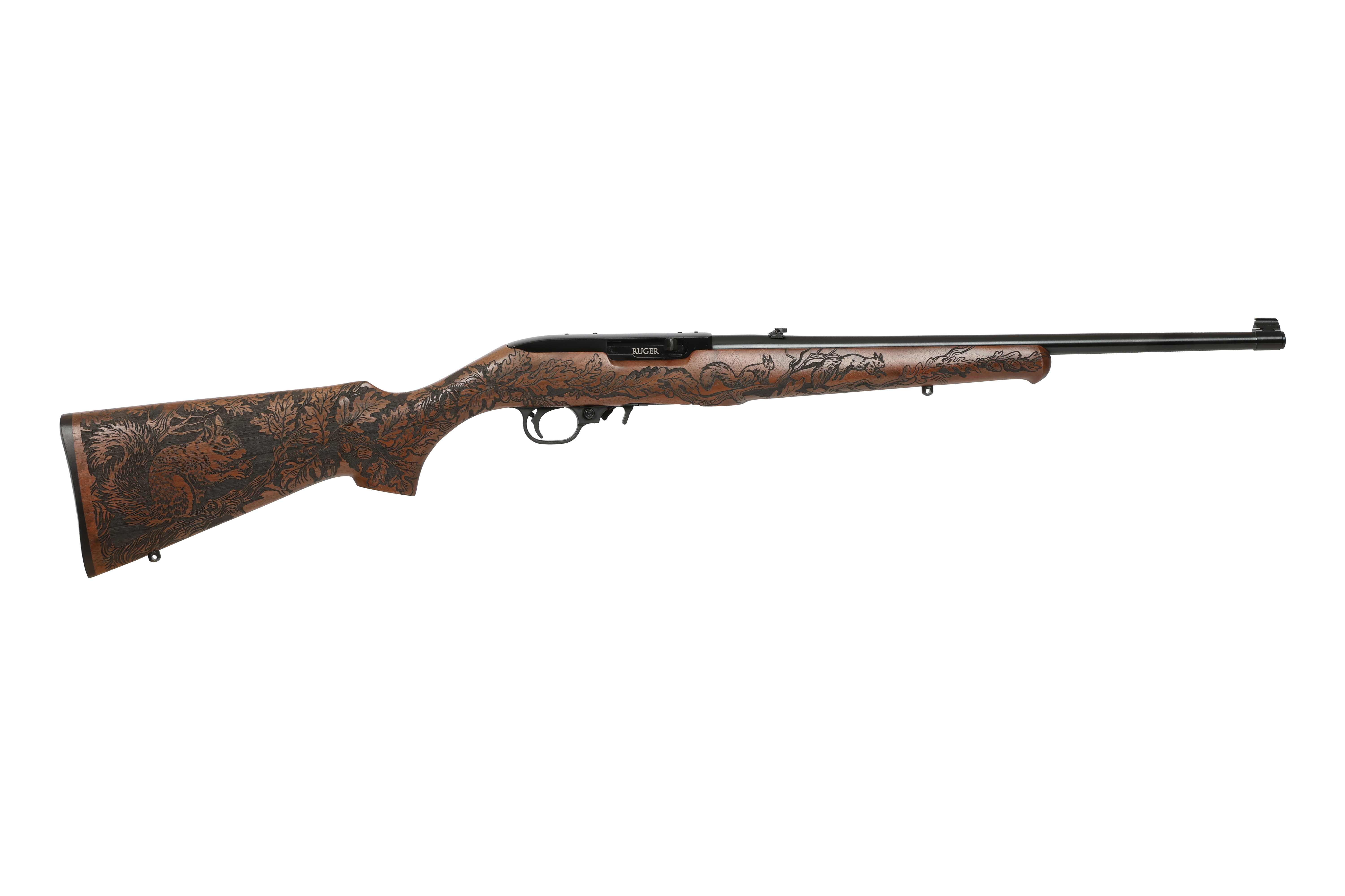 10/22 SQUIRREL 22LR BL/WD 18.5