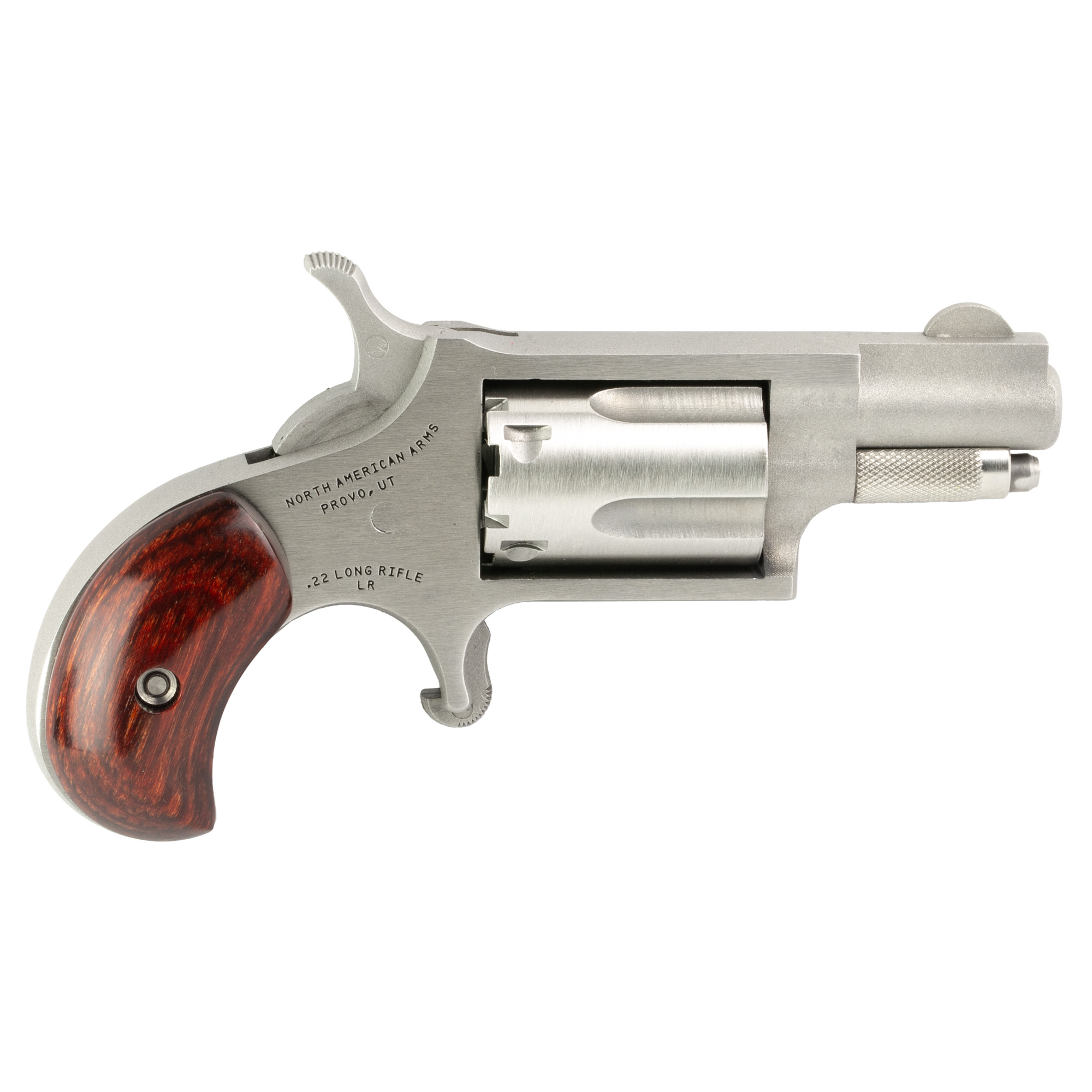 North American Arms Mini-Revolver — MINI 22LR REV 1-1/8" SS BUCKLE