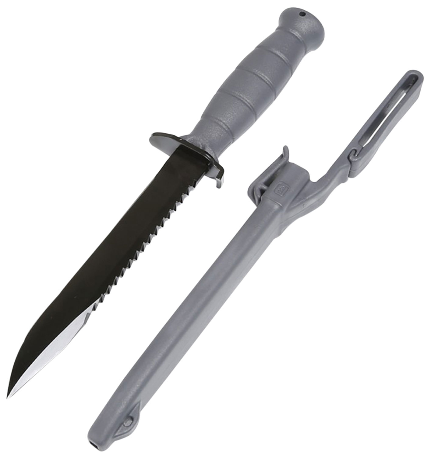 GLOCK FIELD KNIFE W/SAW GREY PKG