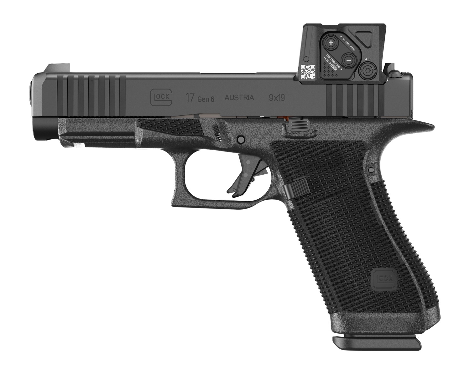 Glock 17 Gen 6 9mm with Aimpoint COA Red Dot 4.49in 3 x 17rd Mags G17 G6-img-1