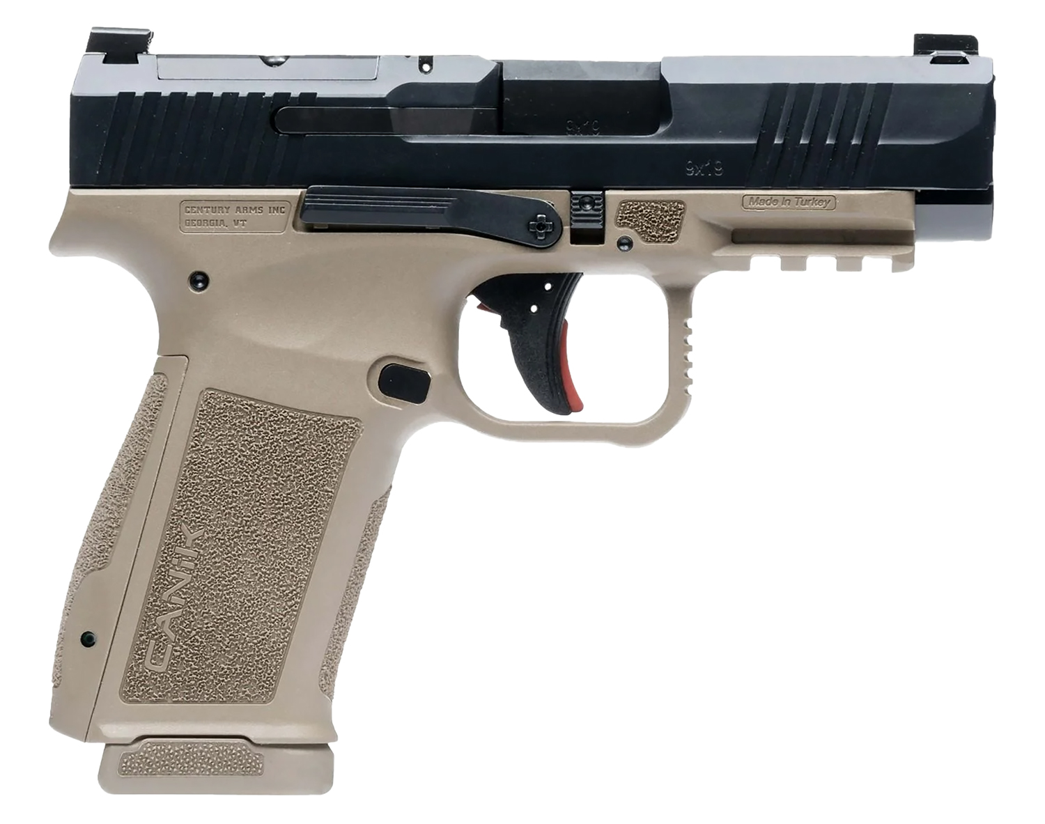 METE MC9LS 9MM BLK/FDE 17+1