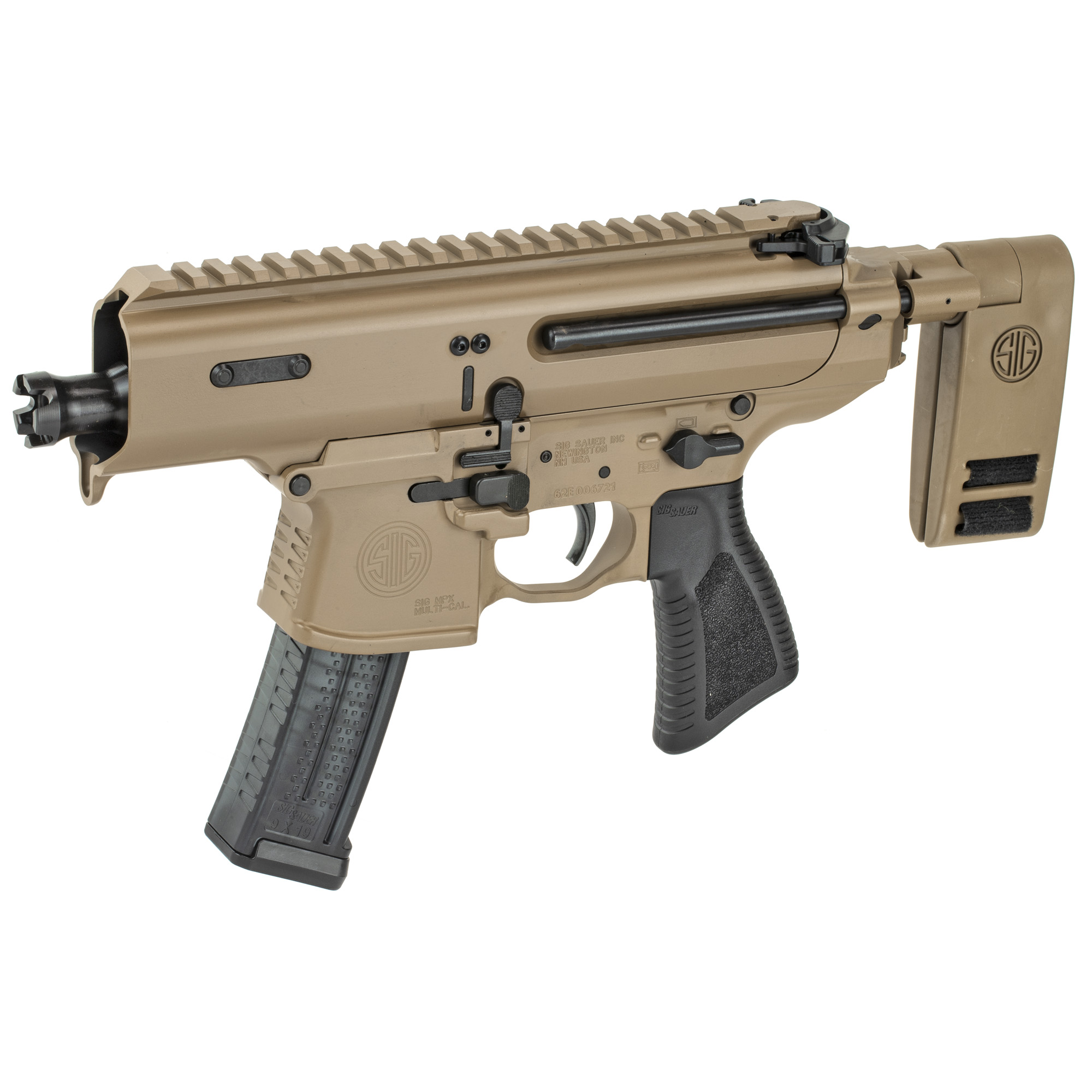 Sig Sauer MPX Copperhead 9mm – Superb 3.5 in. Coyote Piston Pistol 3 Sig Sauer MPX Copperhead 9mm – Superb 3.5 in. Coyote Piston Pistol - Image 3