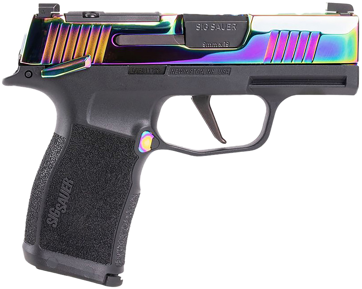 P365X 9MM RAINBOW TI 12+1 NS