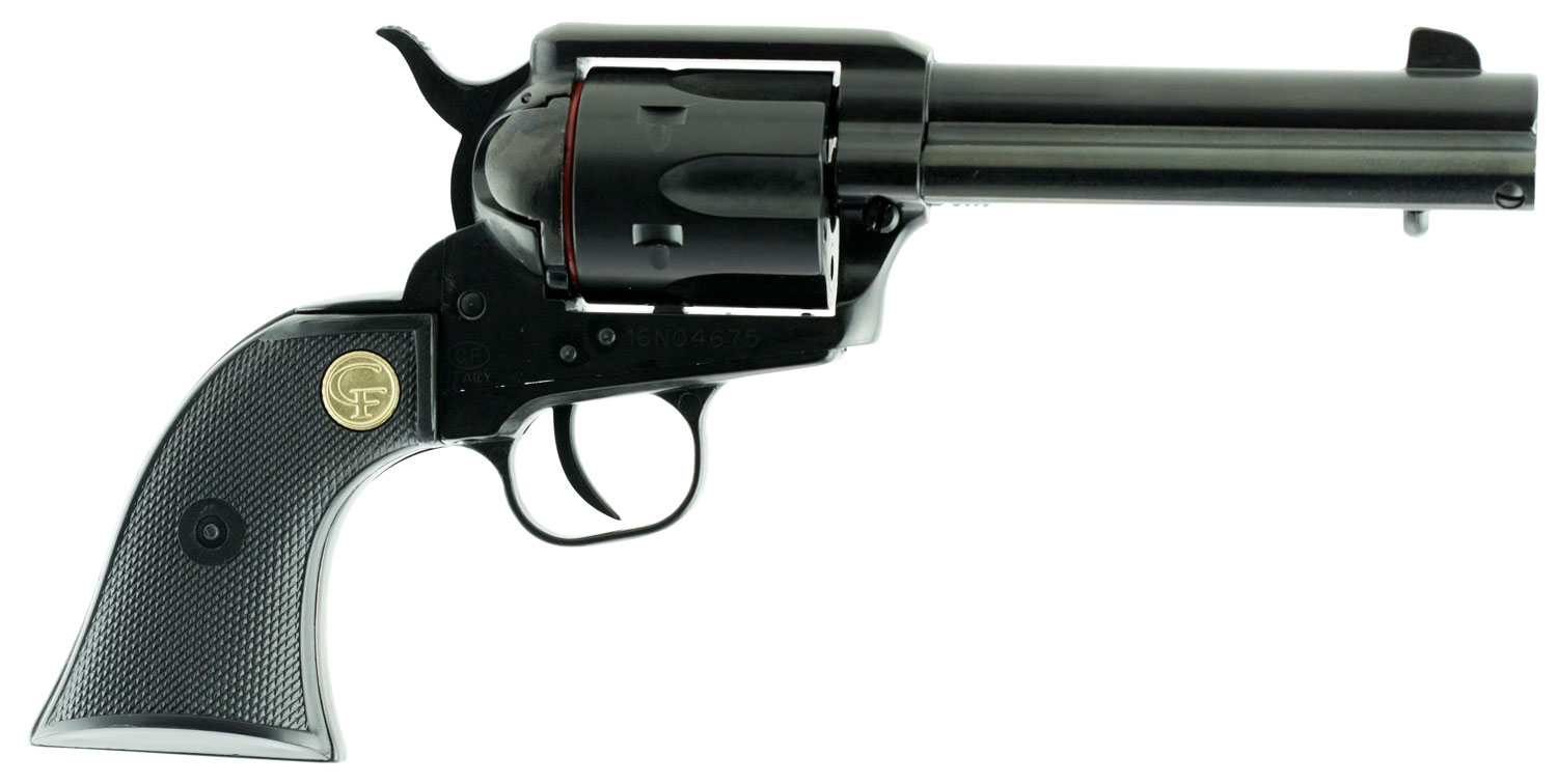Chiappa Firearms Single Action Army SAA 17 .17 HMR 4.75" 6RD Single Action Only Revolver, Black image 3
