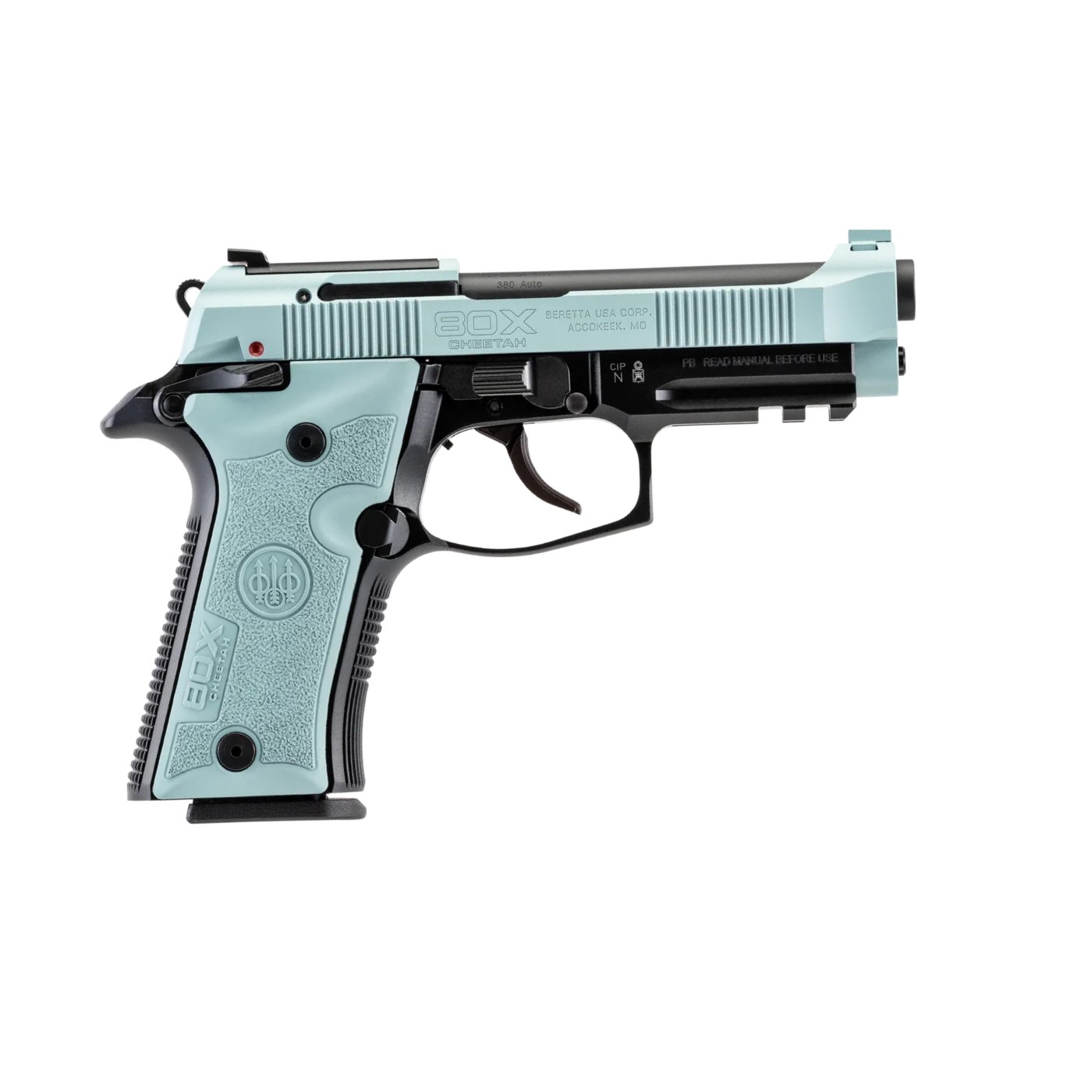 Beretta SPEC0715A 80X Cheetah 380 ACP 3.9" Blue Semi-Auto Pistol
