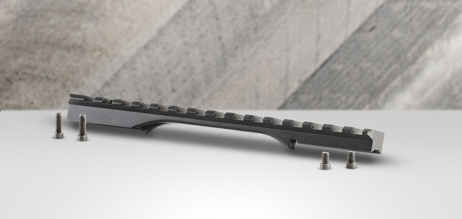 Christensen Arms 8100001202 One Piece Scope Base-STD Rem 700 Action Bla...