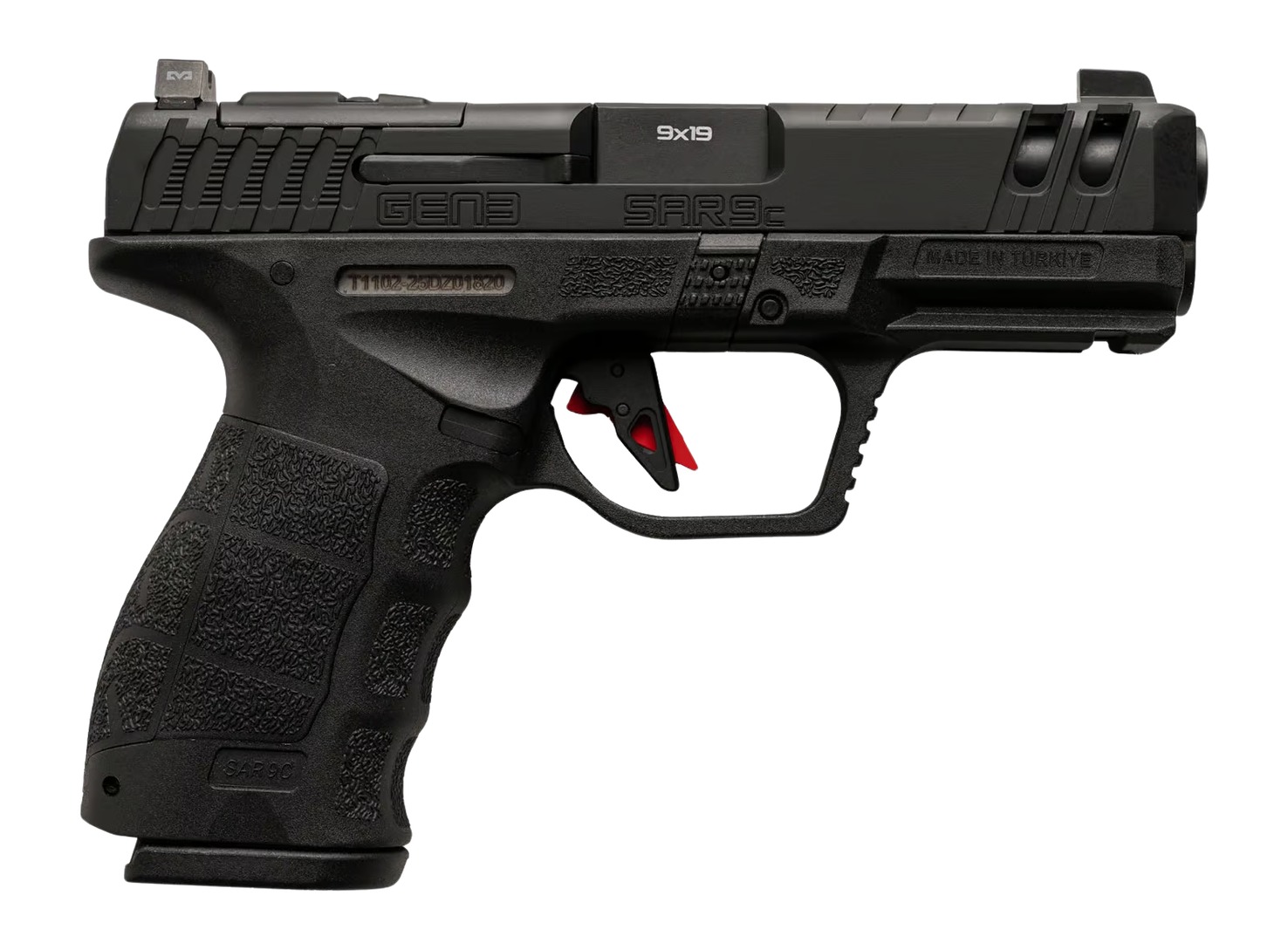 SAR Firearms SAR9 Compact Gen 3 — SAR9 CMPT GEN3 9MM BLK 4" 10+1