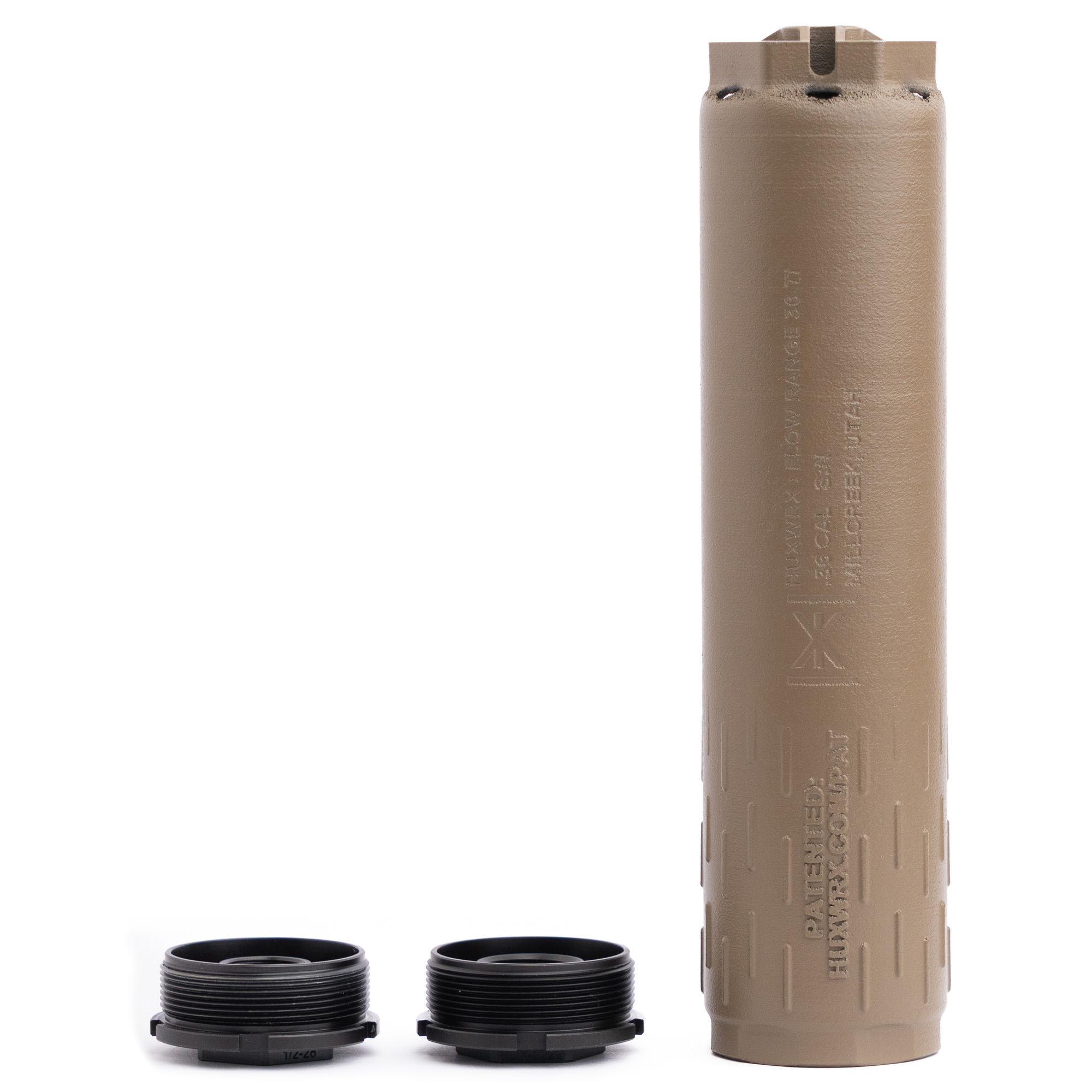 HUXWRX Flow Range 36 TI DT Slncr FDE .36 Caliber