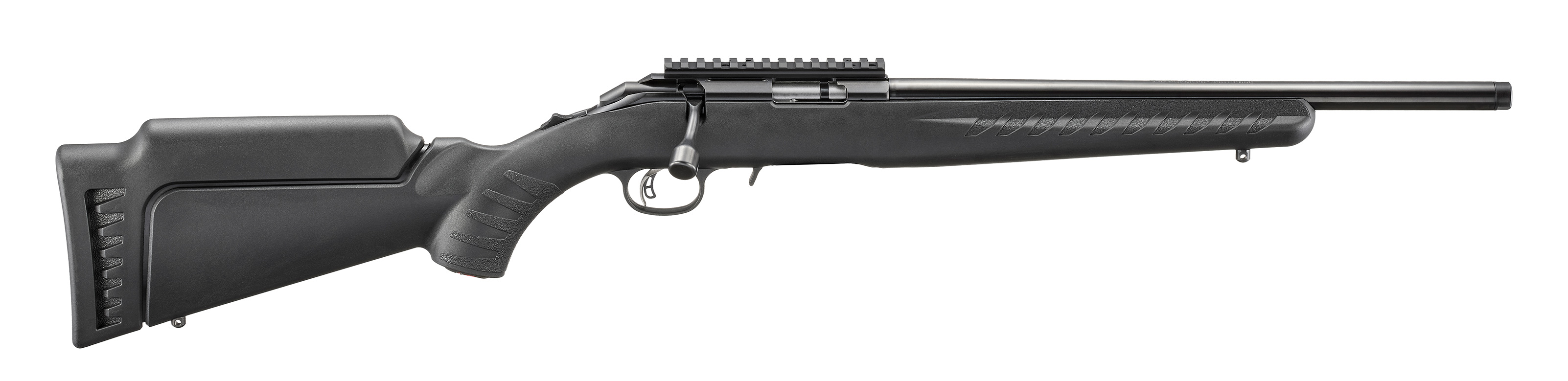 Ruger AMERICAN 17HMR BL/SY 16" TB