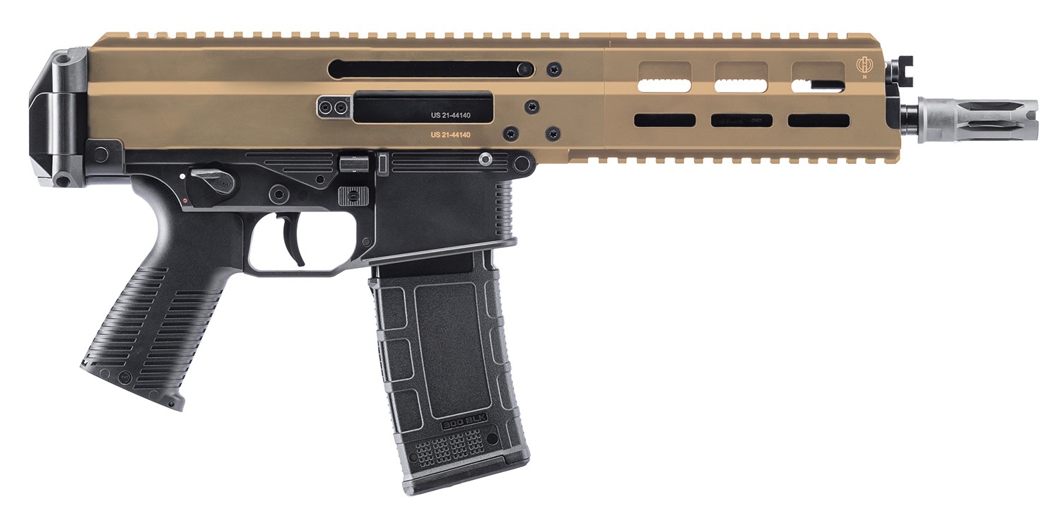 B&T BT-361660-CT APC300 8.7" 300 AAC Blackout Pistol Coyote Tan
