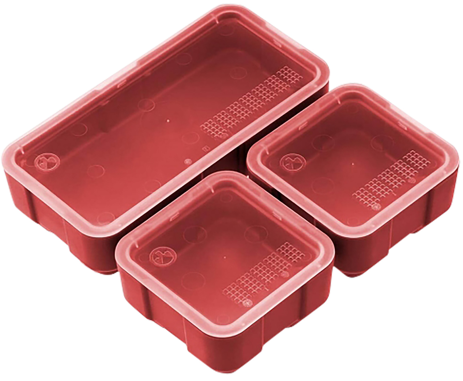 Magpul DAKA GRID BINS 2X2/2X4 RED