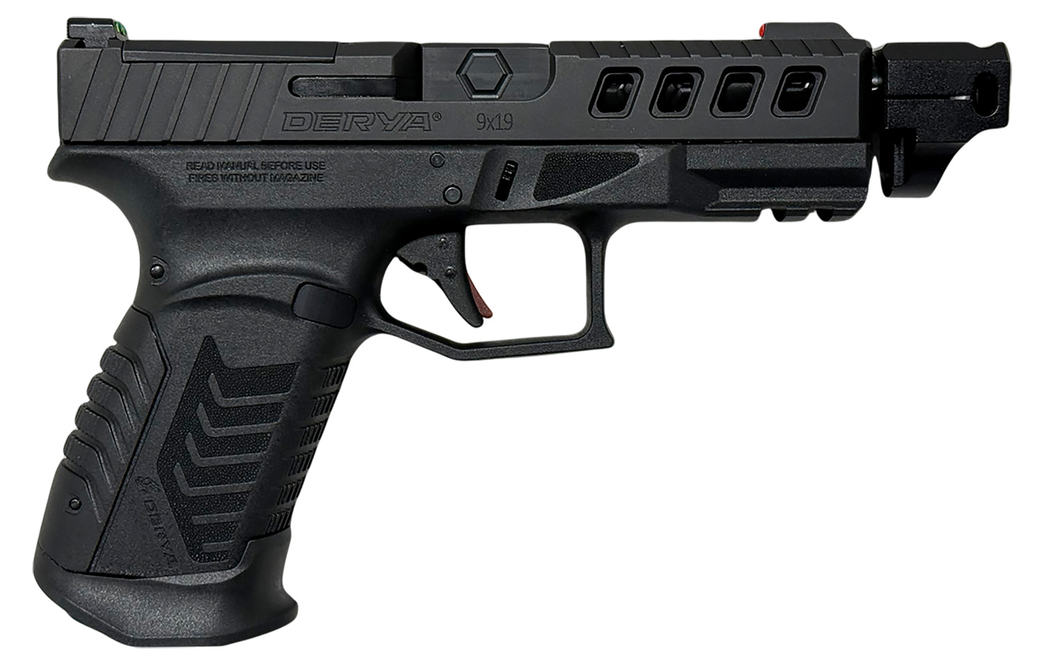 Derya Arms DY9 COMP 9MM BLK 10+1 OR TR