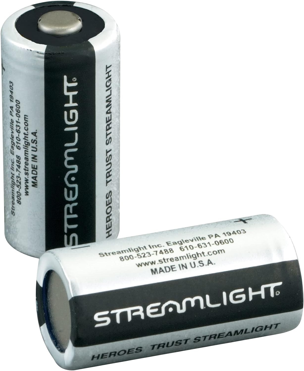 Streamlight 85175 CR123A 3V Lithium Battery 2 Pack