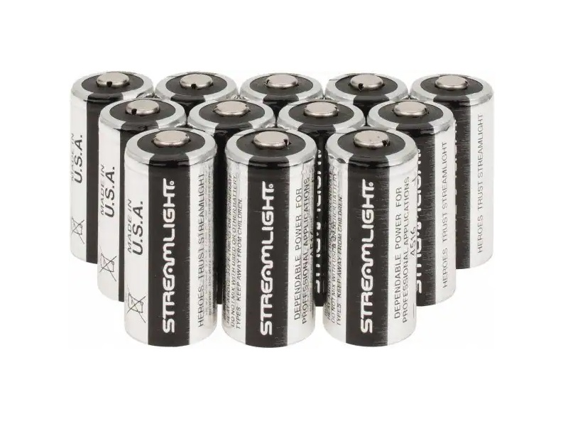 Streamlight 85177 CR123A 3V Li-Ion 12 PK