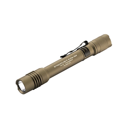 Streamlight 88072 ProTac 2AA Flashlight Coyote 250 Lumens LED